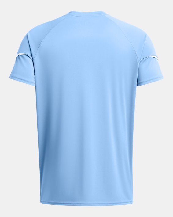 เสื้อแขนสั้น UA Golazo 3.0 สำหรับผู้ชาย in Blue image number 3